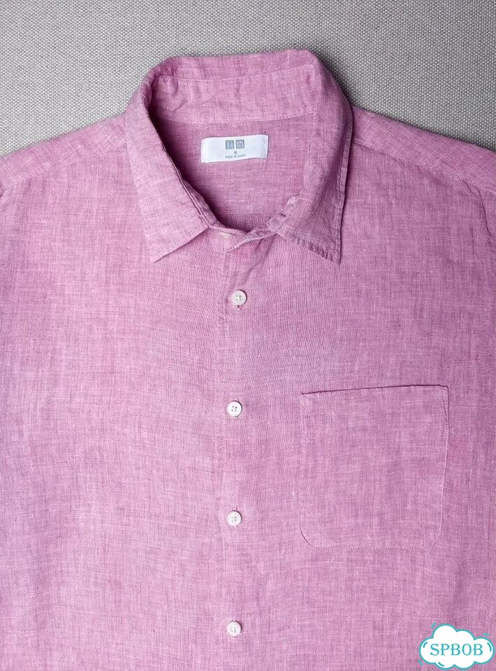 100% Лён/ Uniqlo/ Пыльная Роза фото 4