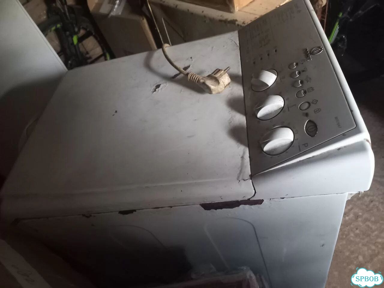 Стиральная машина indesit на запчасти фото 2