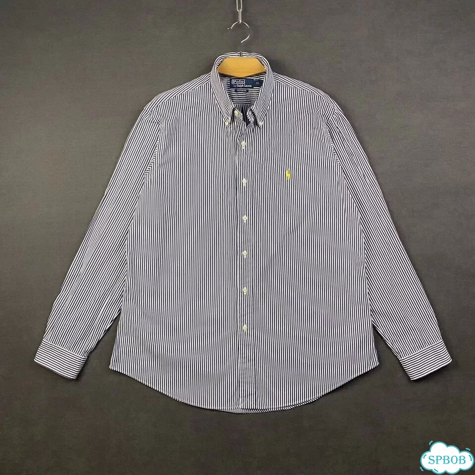 Винтажная рубашка polo ralph lauren / xl фото 1