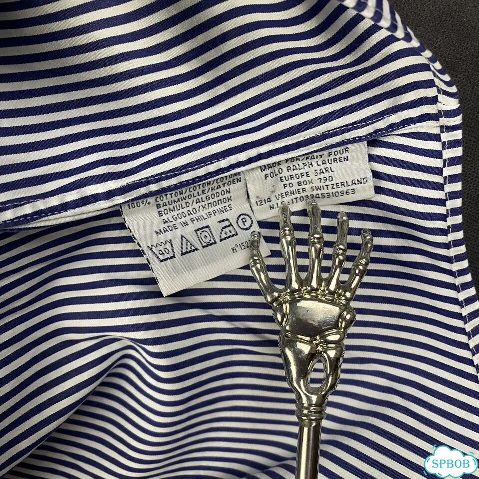 Винтажная рубашка polo ralph lauren / xl фото 8