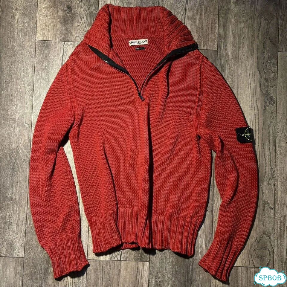 Stone Island вязаный свитер фото 1