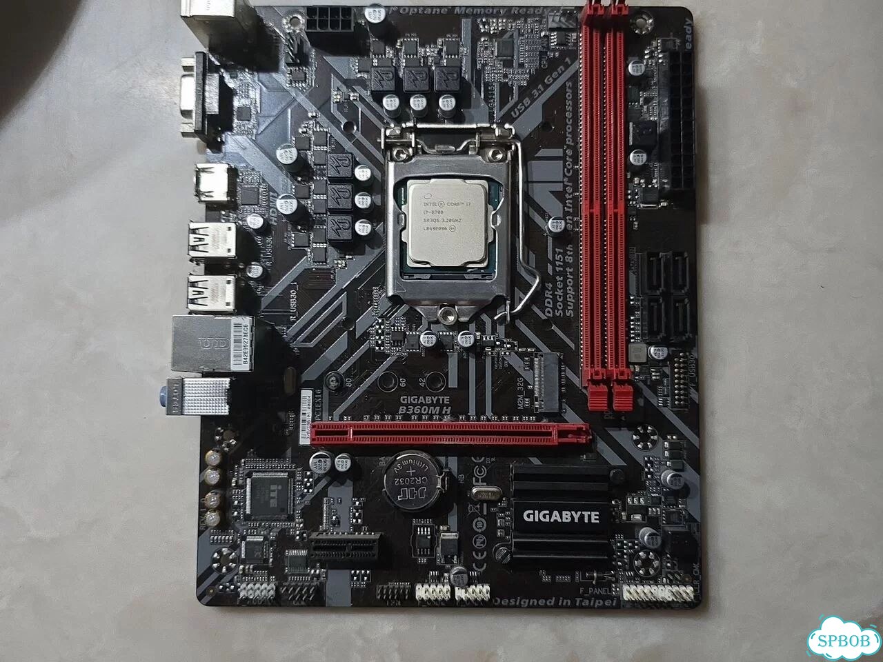 I7 8700 + b360m h фото 1