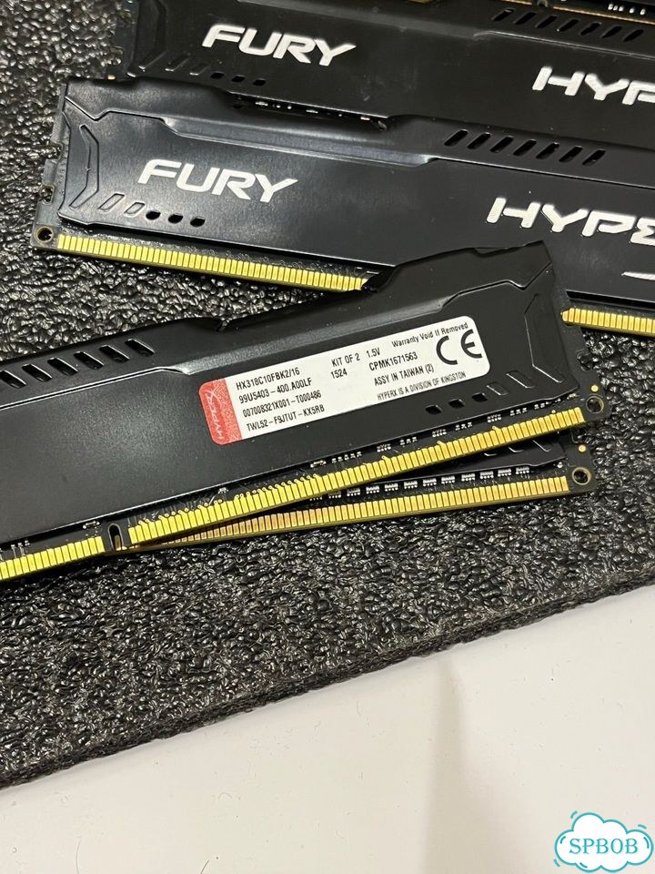 Оперативная память DDR3 HyperX 16gb(2x8) 1600MHz фото 2