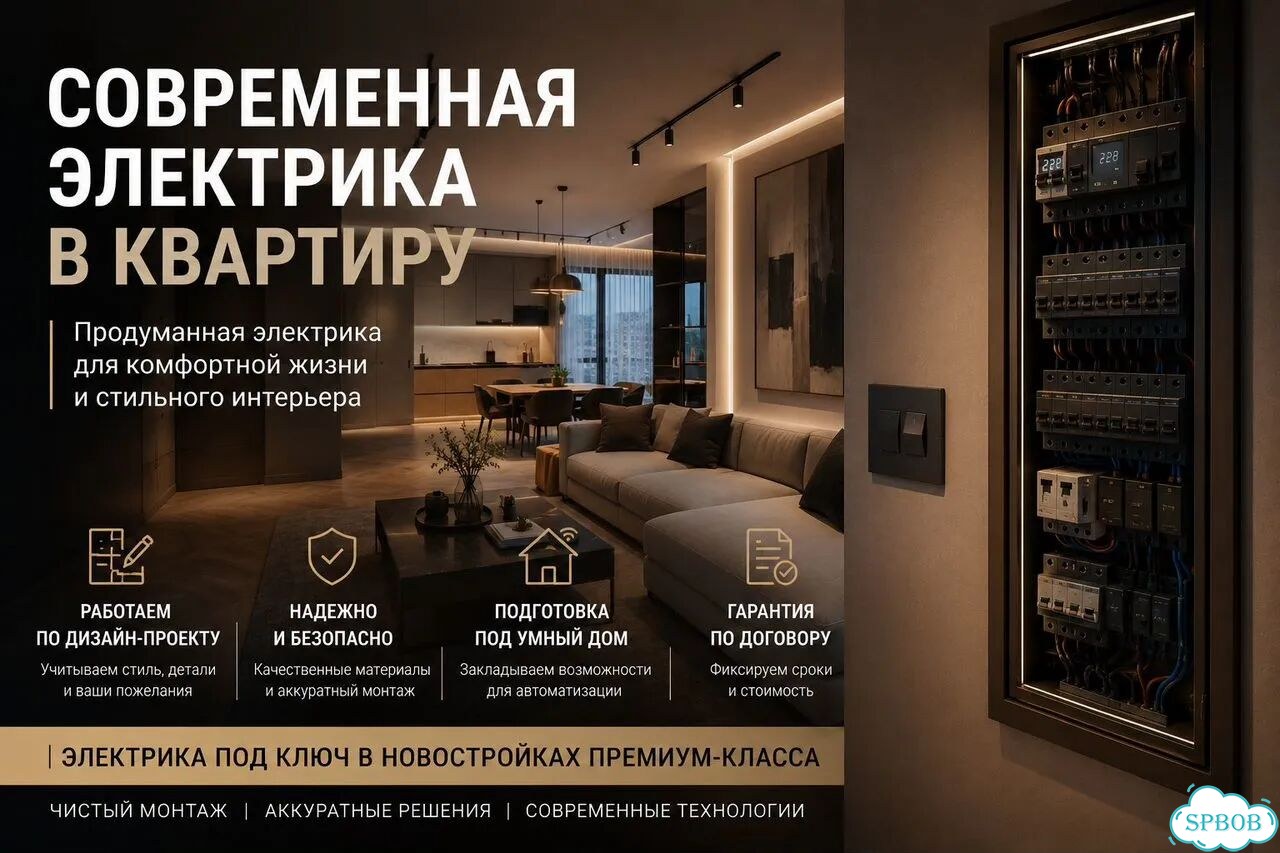 Современная электрика в квартиру фото 1