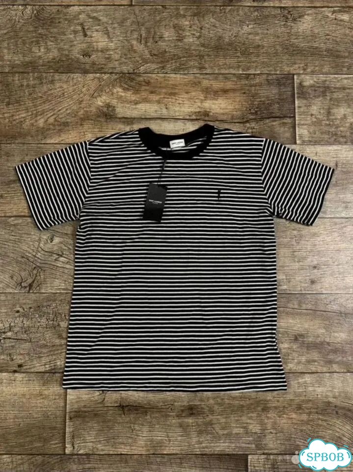 Футболка Saint laurent stripes фото 1