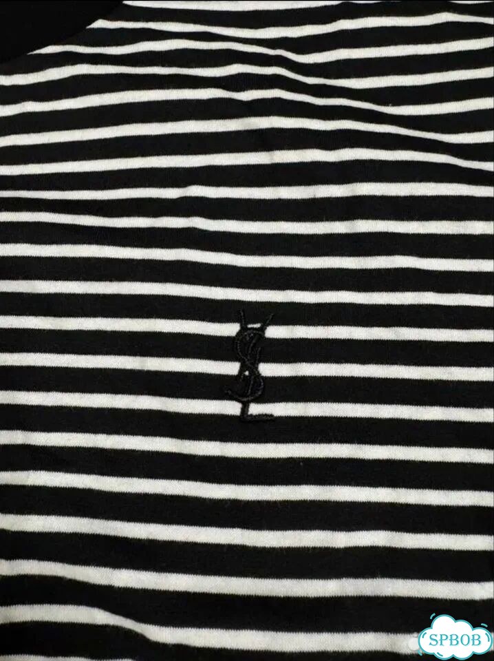Футболка Saint laurent stripes фото 3