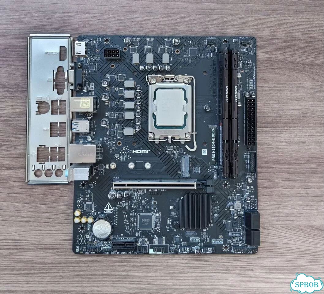 Комплект i5 12400F/H610/16GB фото 1
