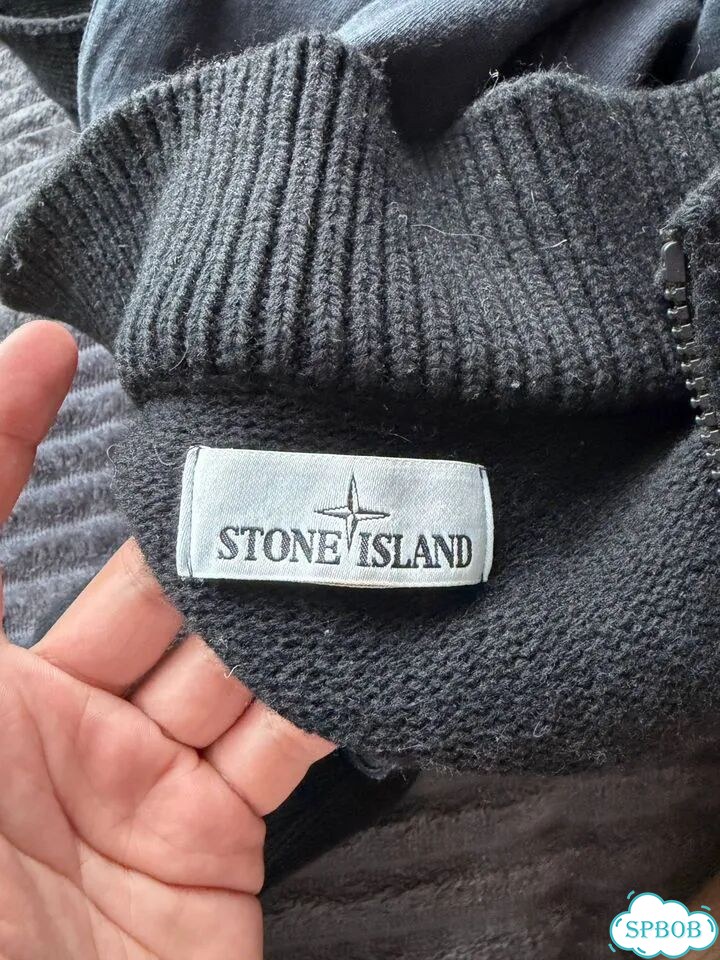 Stone island zip hoodie фото 3