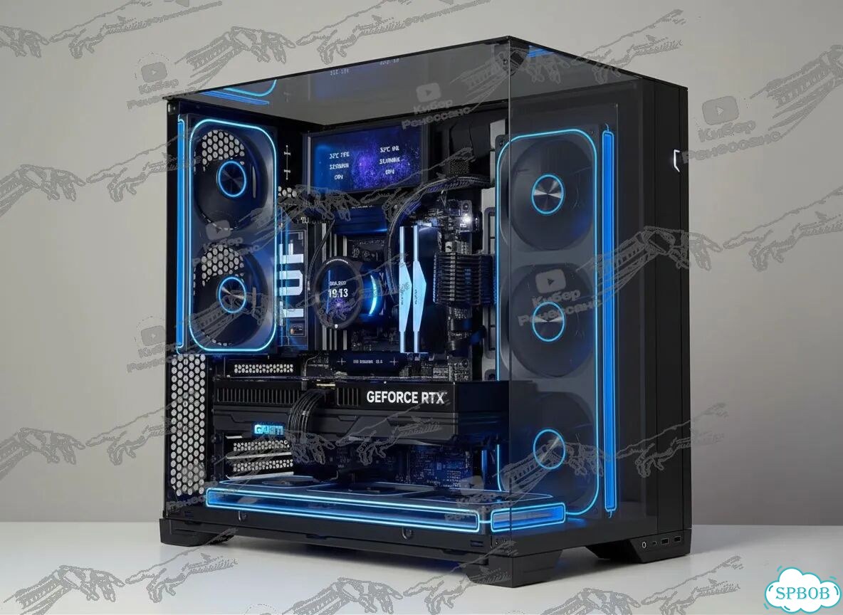 AMD Ryzen 7 9800X3D RX 9070 XT 32GB 1TB фото 1