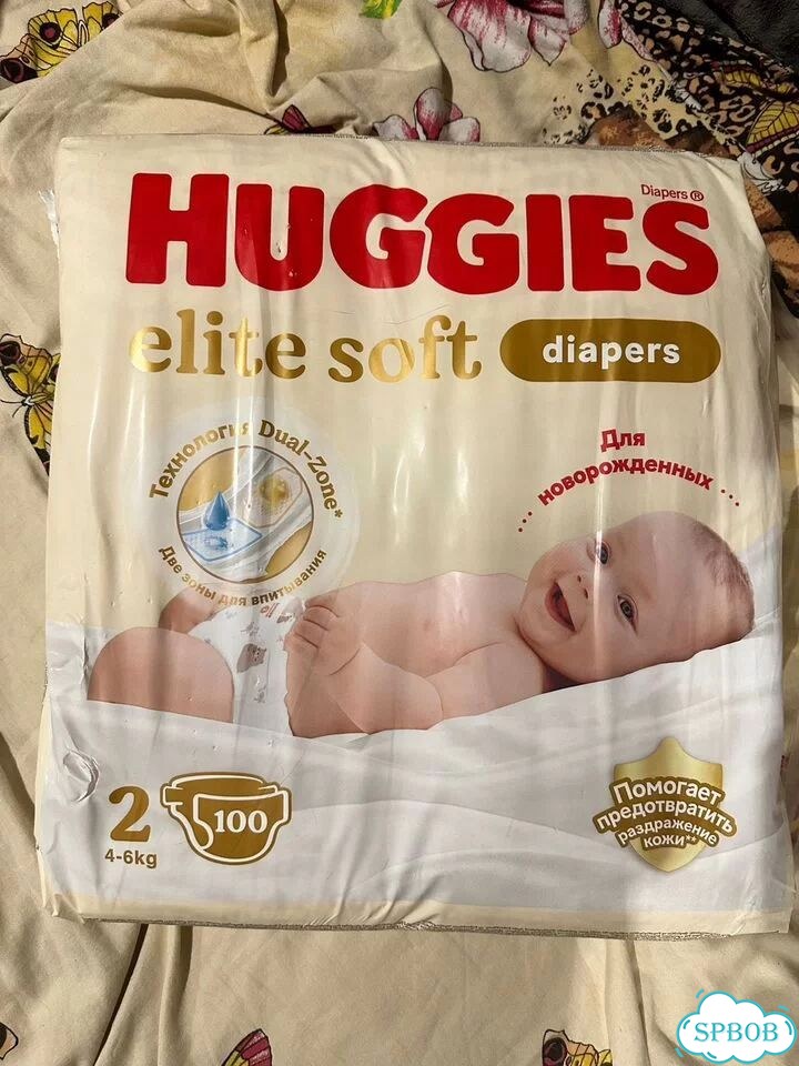 Подгузники huggies elite soft 2 фото 2