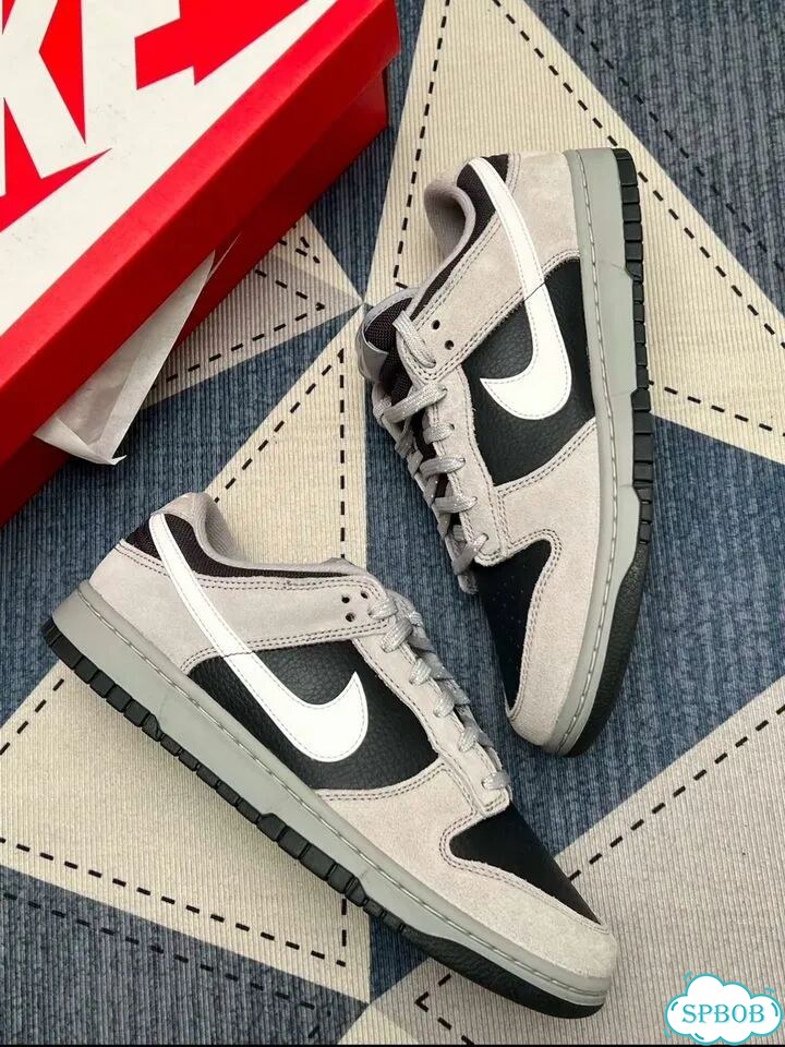 Nike Dunk Low Light Smoke Grey Anthracite Оригинал фото 3