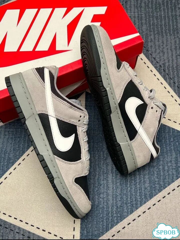 Nike Dunk Low Light Smoke Grey Anthracite Оригинал фото 4