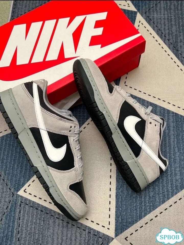 Nike Dunk Low Light Smoke Grey Anthracite Оригинал фото 6