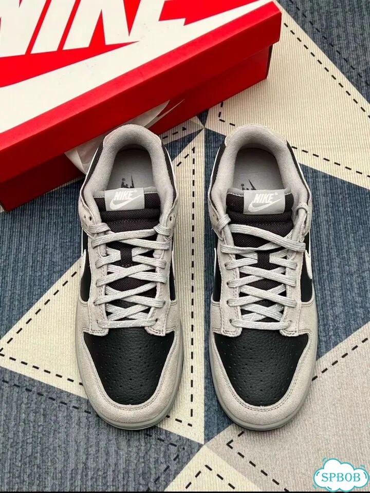 Nike Dunk Low Light Smoke Grey Anthracite Оригинал фото 7
