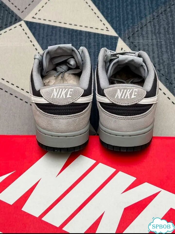 Nike Dunk Low Light Smoke Grey Anthracite Оригинал фото 8