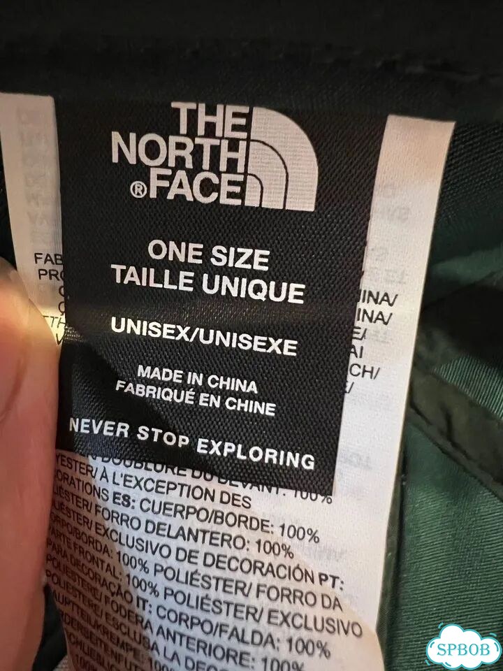Кепка зелёная the north face фото 2