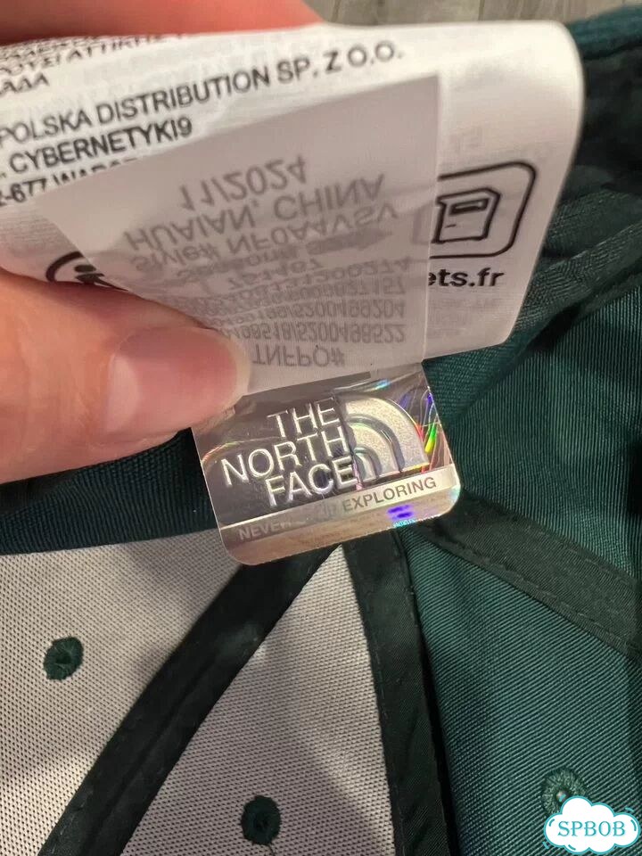 Кепка зелёная the north face фото 3