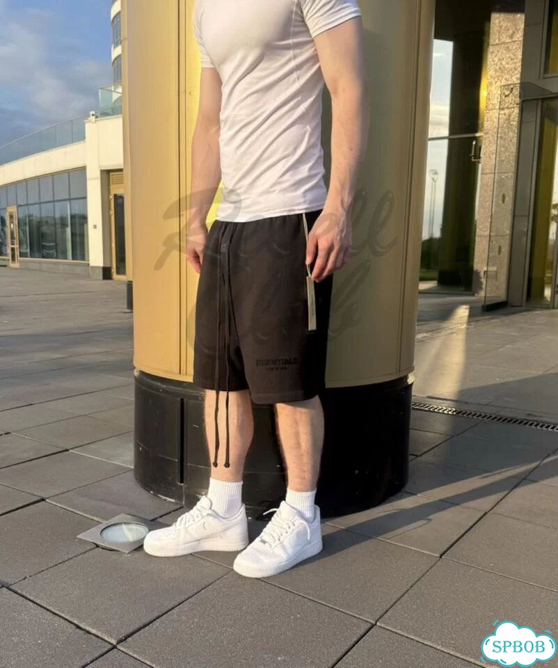 Шорты Essentials Fear Of God Оригинал Чёрные фото 2