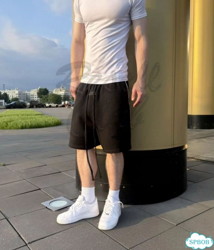 Шорты Essentials Fear Of God Оригинал Чёрные фото 7