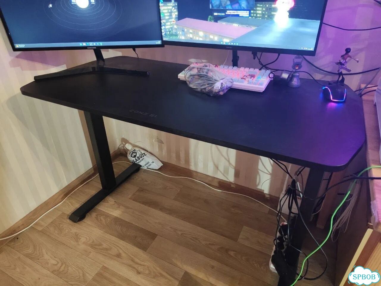 Игровой стол Platform Ambilight 120 Black фото 1