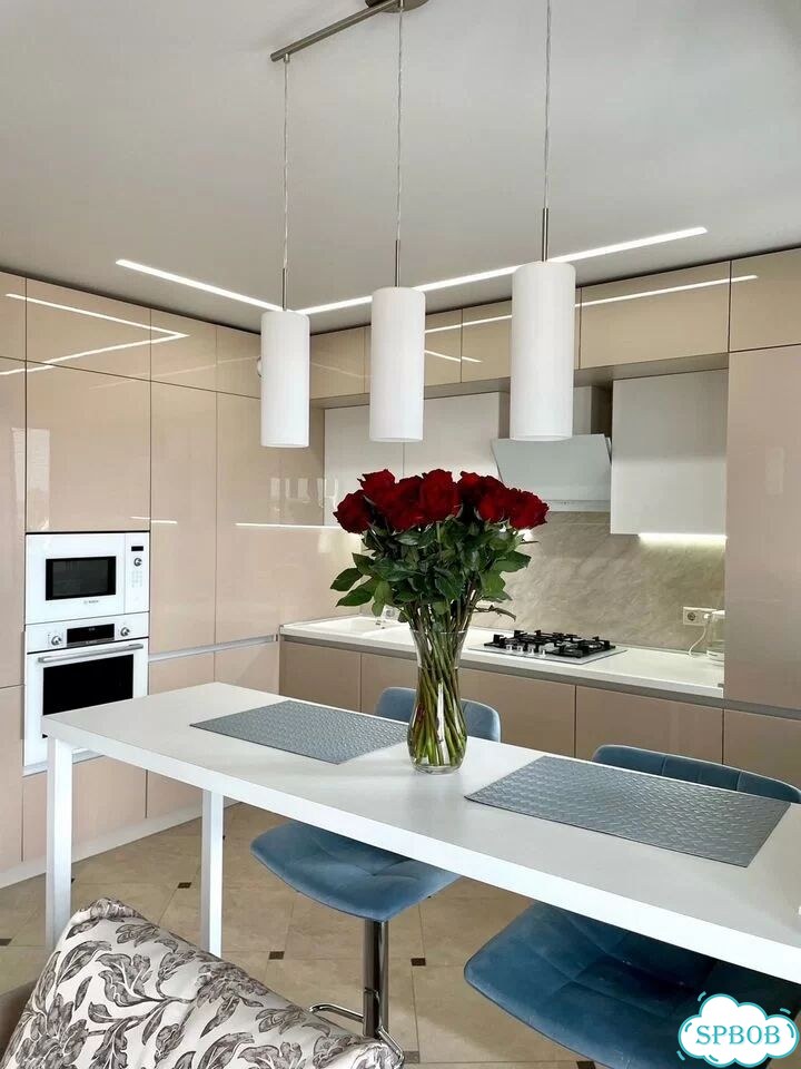 П образная кухня на заказ. Фабрика фото 7