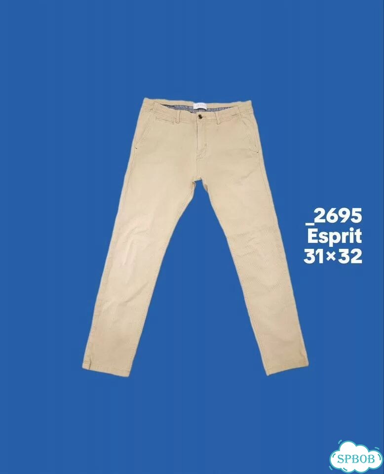 2695 брюки чинос Esprit W31 L32 slim фото 1