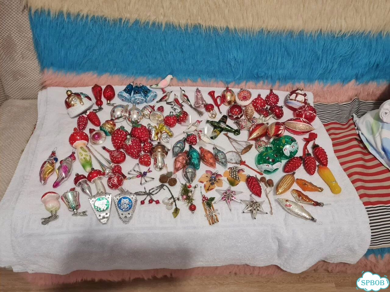 Елочные игрушки СССР. ГДР фото 1
