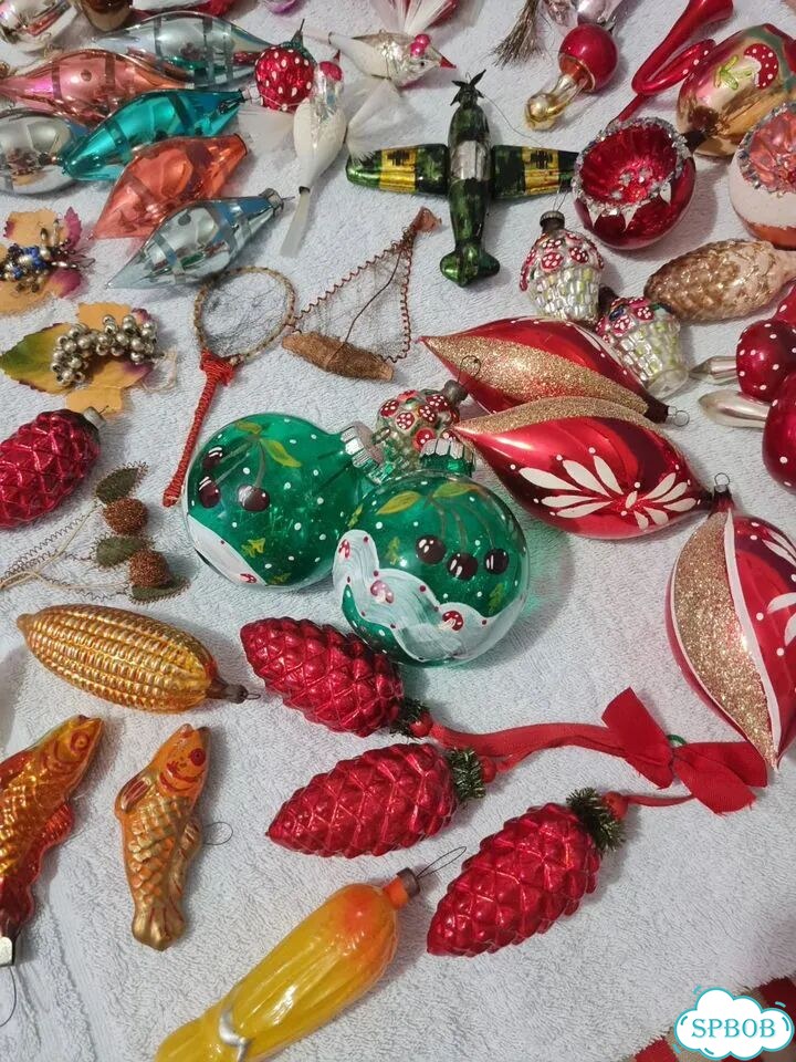 Елочные игрушки СССР. ГДР фото 10