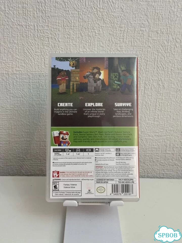 Minecraft nintendo switch фото 2