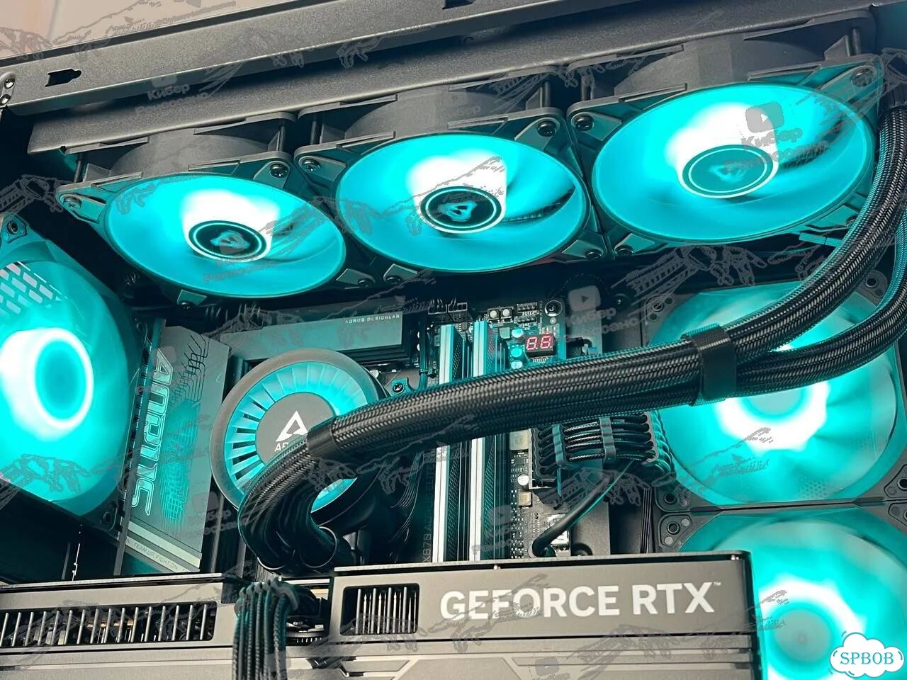 AMD Ryzen 7 9800X3D RX 9070 XT 32GB 1TB фото 6