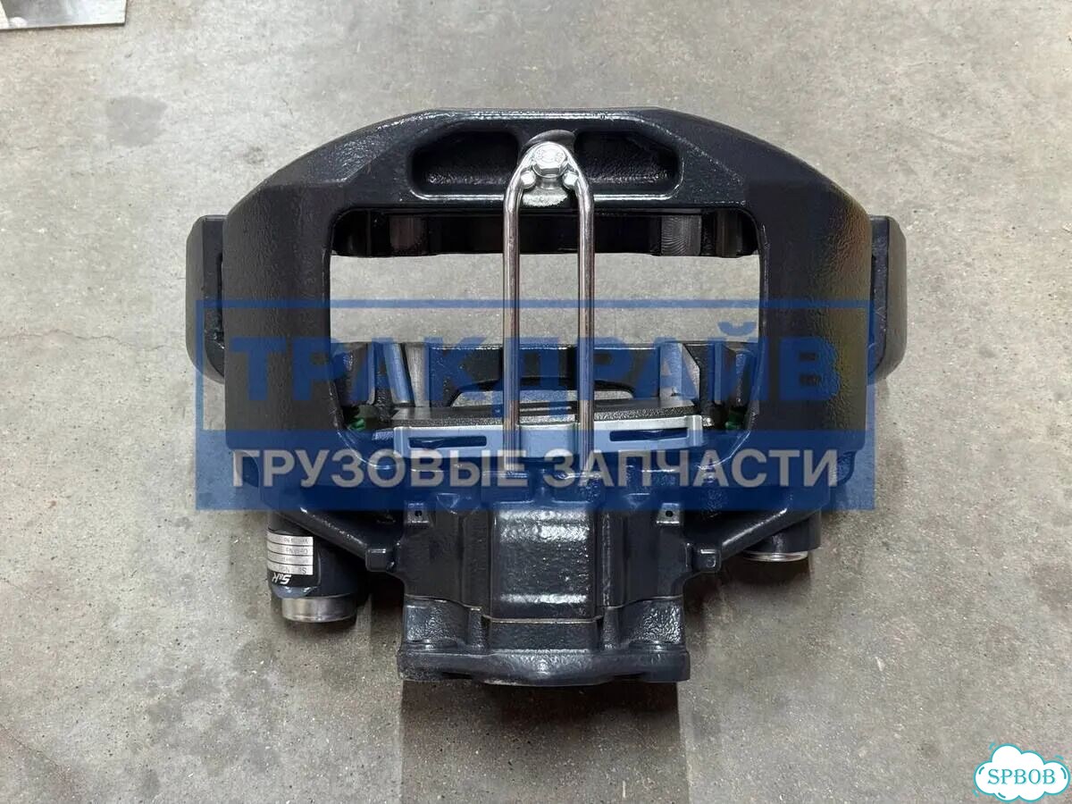 Суппорт в сборе со скобой левый Wabco SAF skrb 9022 фото 4