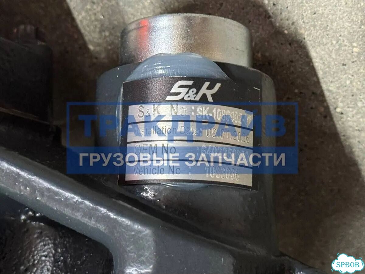Суппорт в сборе со скобой левый Wabco SAF skrb 9022 фото 5