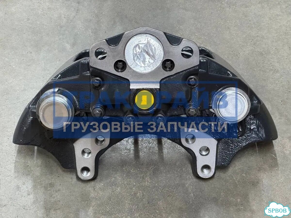 Суппорт в сборе со скобой левый Wabco SAF skrb 9022 фото 7