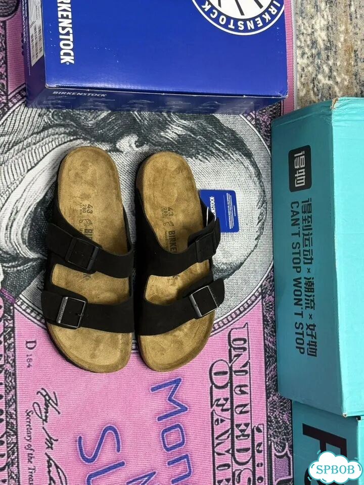 Тапки Birkenstock Arizona Black Оригинал фото 7