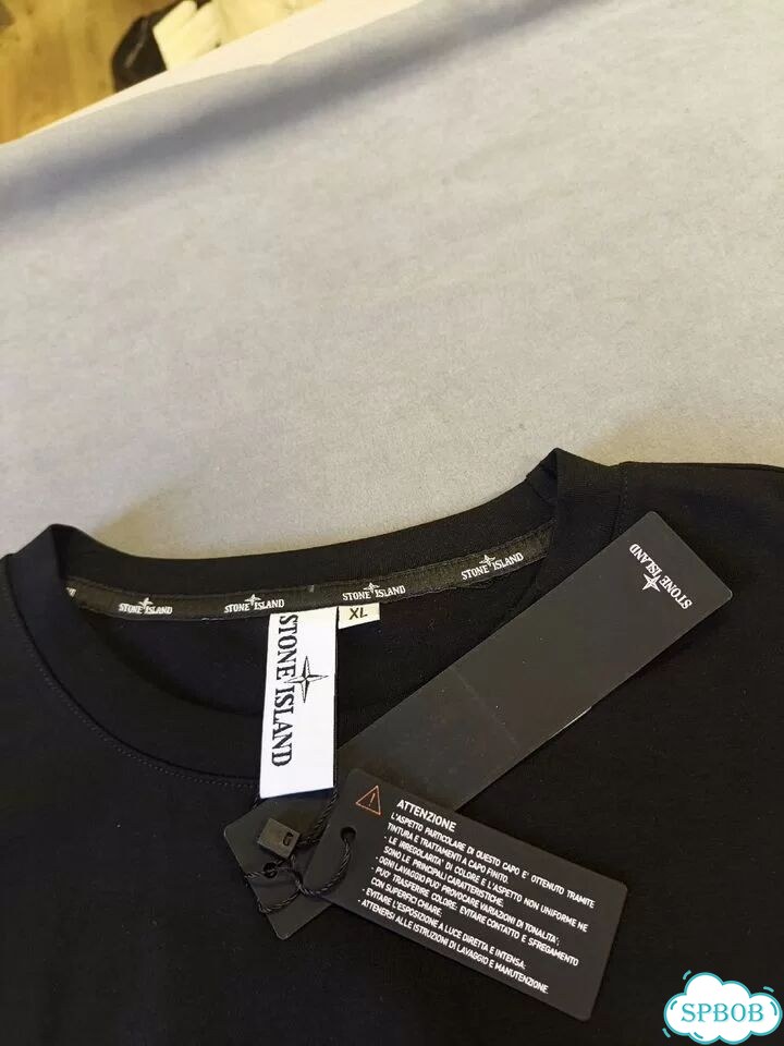 Stone island футболка lux Турция Чёрный фото 4