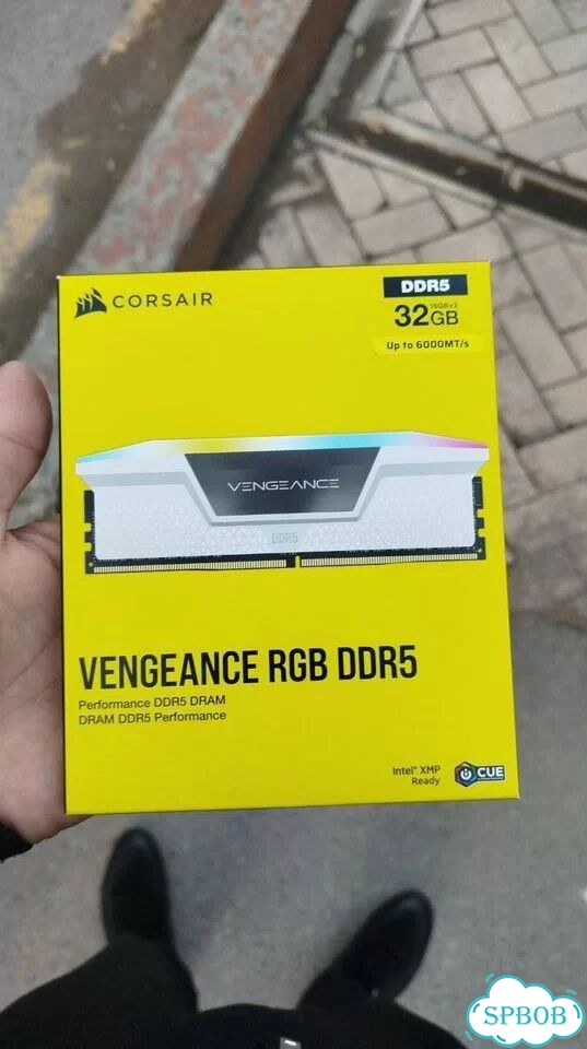 Corsair vengeance RGB DDR5 32GB фото 1