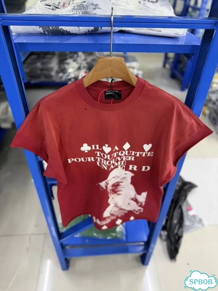 Футболка ERD красная фото 4