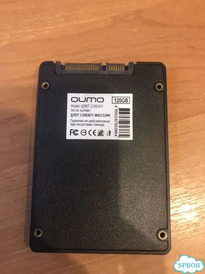 Жесткий диск SSD Qumo 120 GB фото 2