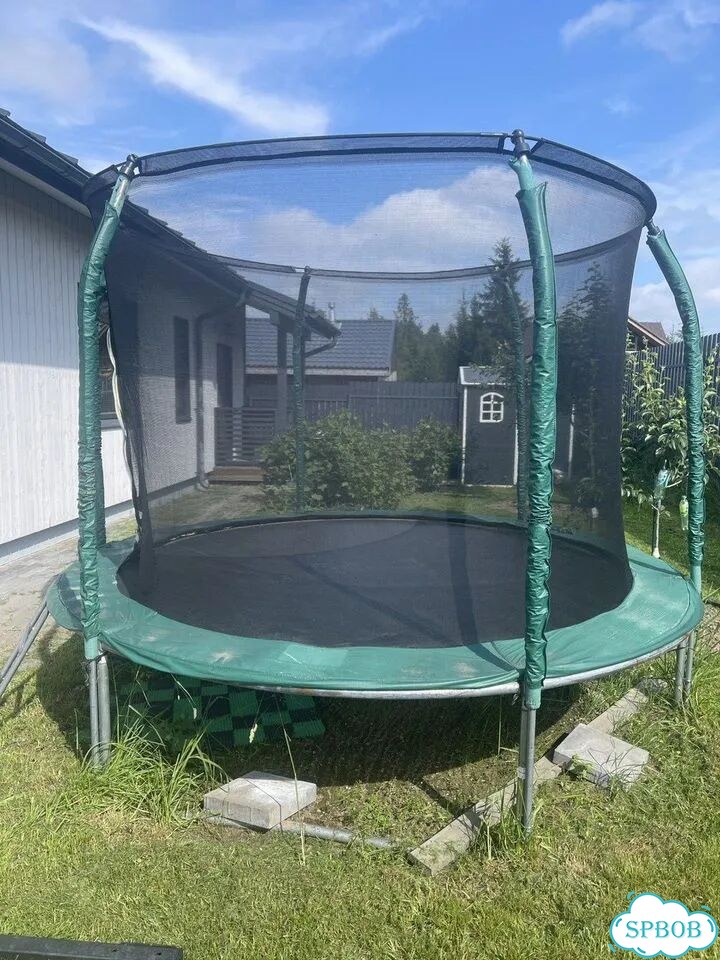 Батут с защитной сеткой Arland 10FT 305 бу фото 2