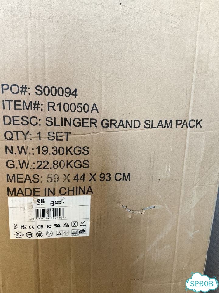 Теннисная пушка slinger bag grand slam pack фото 4
