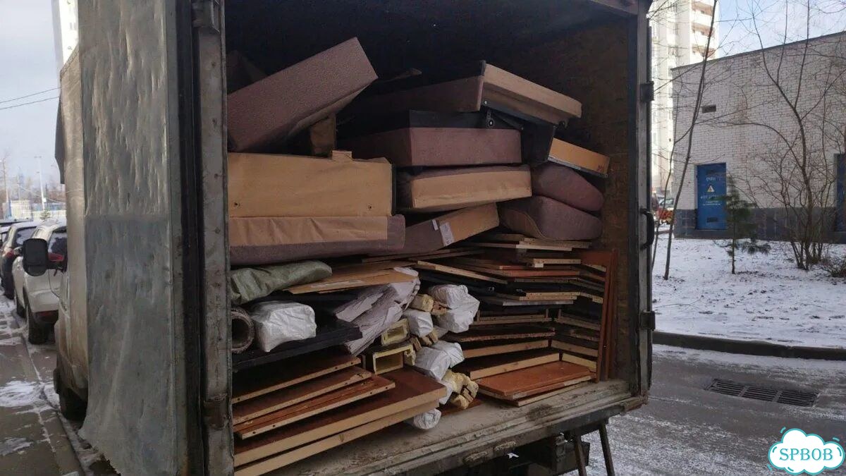 Вывоз строительного мусора и мебели фото 2
