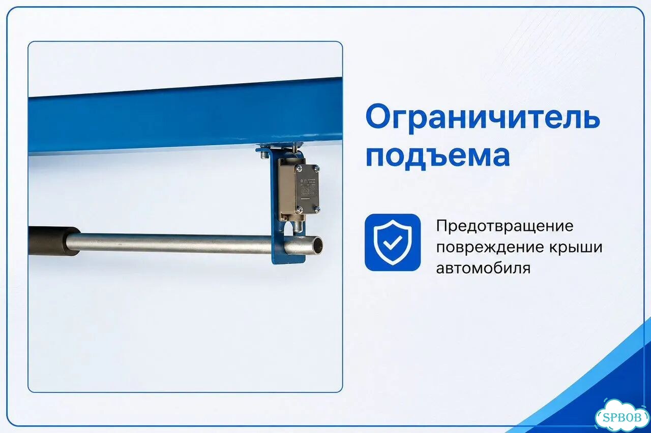 Подъемник двухстоечный 4т / верхняя синхронизация фото 8