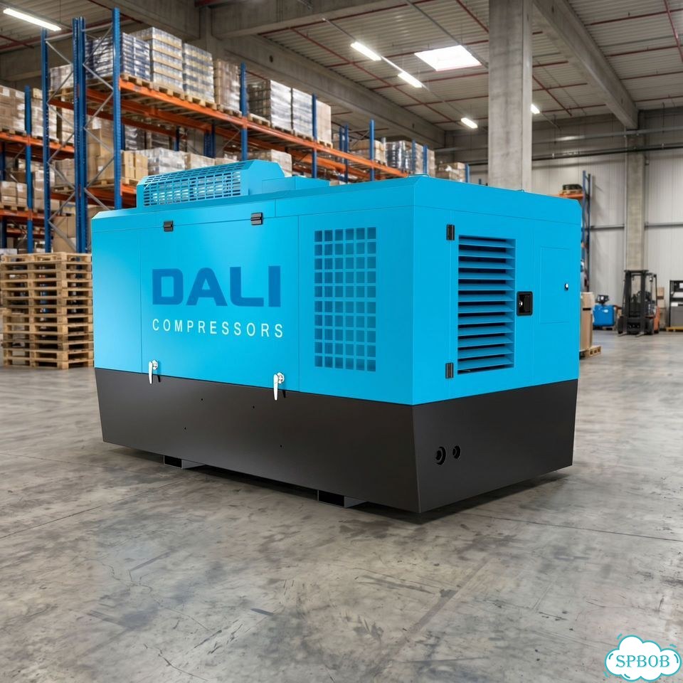 Компрессор дизельный винтовой dlcy-6/8B-X новый фото 2