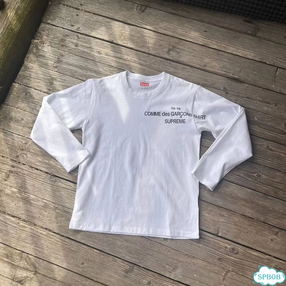 Лонгслив Comme Des Garcons Supreme фото 1