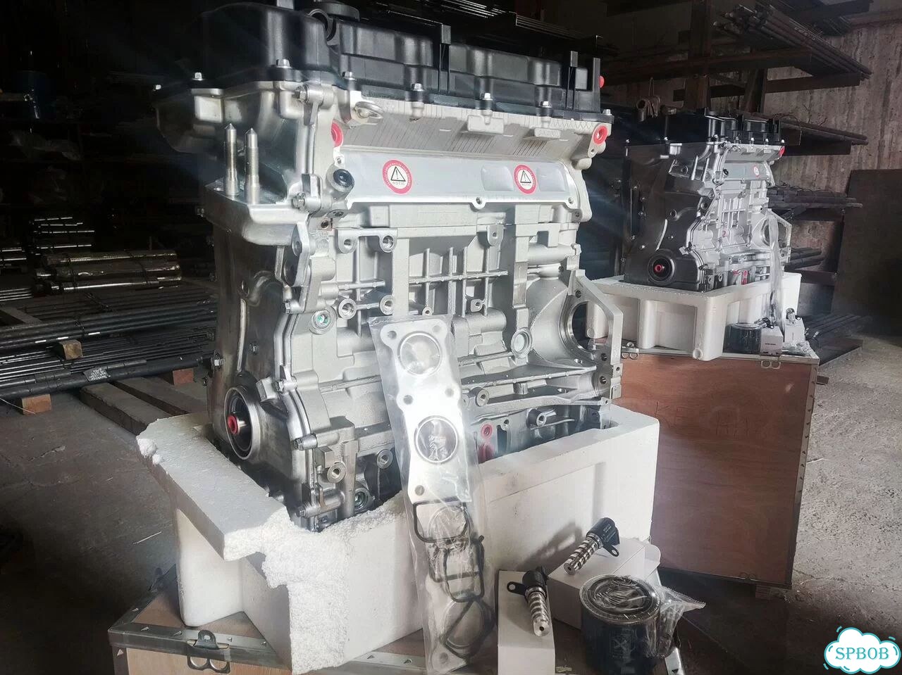 Новый двигатель hyundai-kia G4KD 2.0 л фото 6