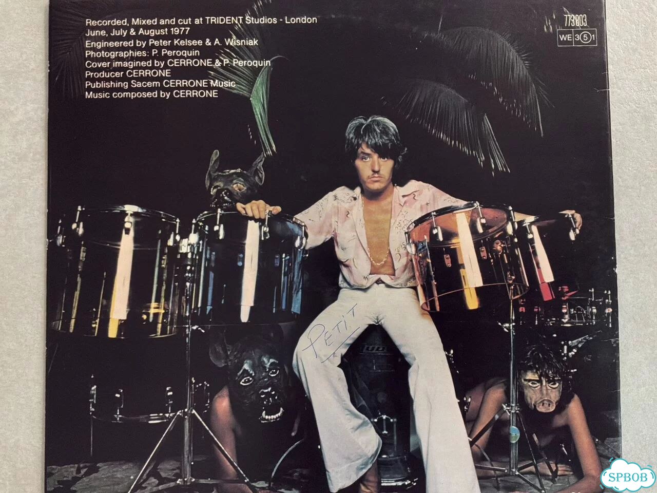 Cerrone 1977 supernature france original фото 5