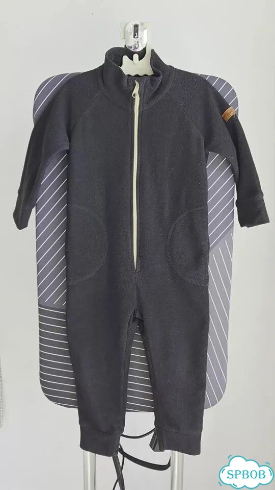 Флисовый комбинезон Zipkidz 86 чёрный фото 1