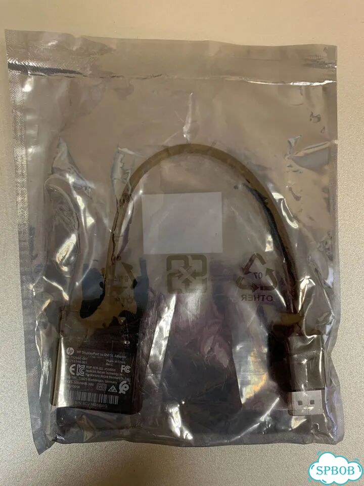 Переходники HP DisplayPort-DVI фото 2