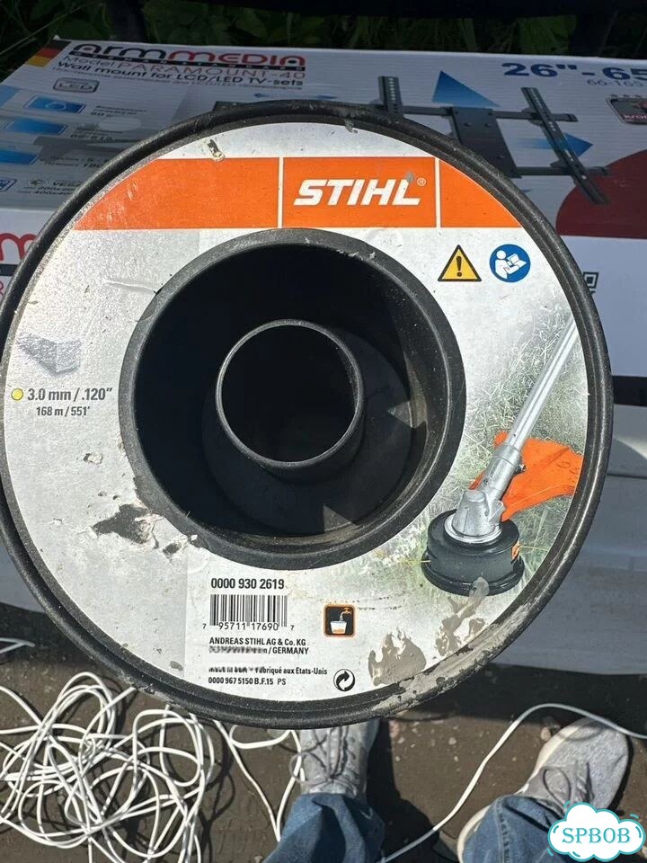 Леска триммерная Stihl 3,0 мм х 168 м фото 1