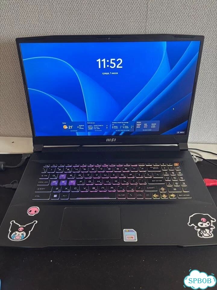 Продается ноутбук msi katana 17 B12VFK фото 1